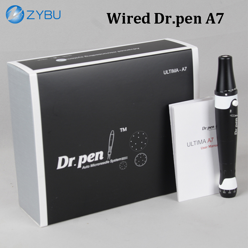 Ultima Skin Rejuvenation Derma Device: Wired Dr Pen A7 Dermapen for Home Use Skin Care Mesotherapy Face MTS