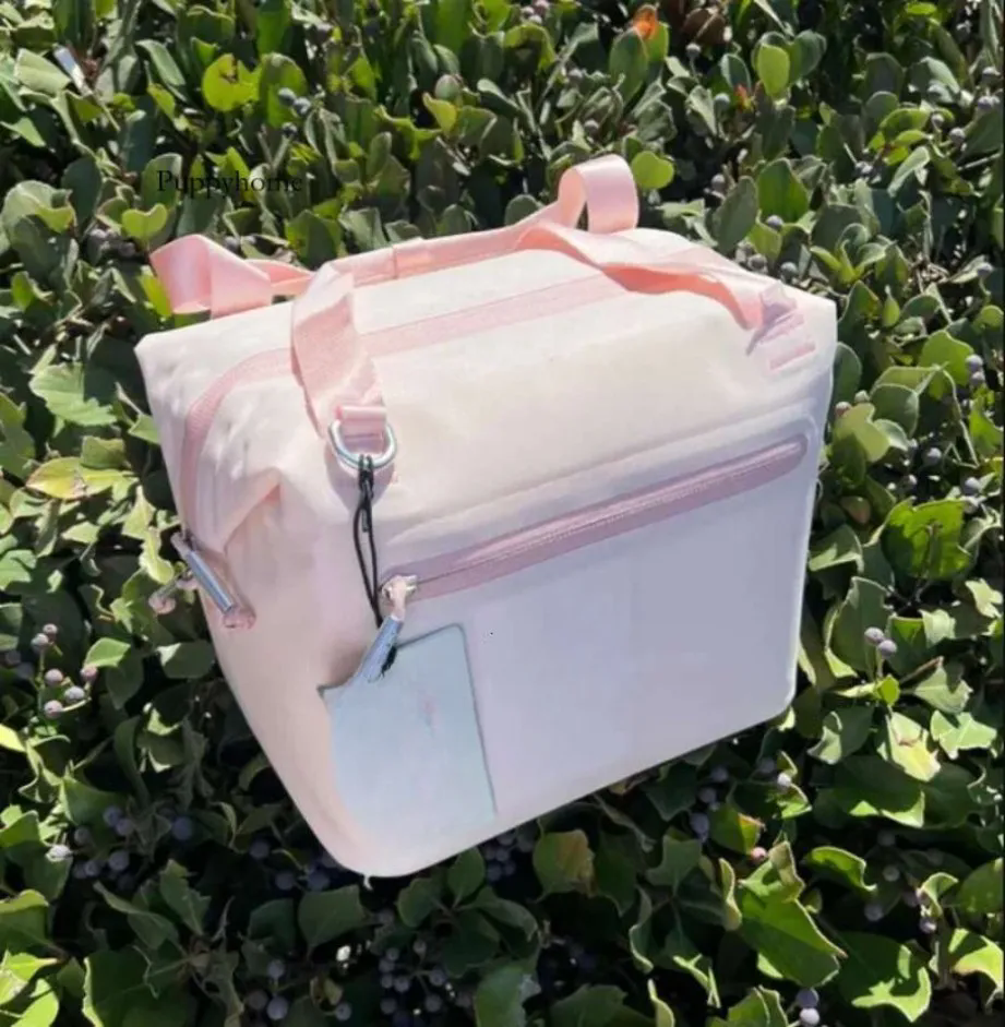 LoveShackFancy Ibiza Sunset DHL All Day Julienne Mini Soft Lunch Bag Box 10-Can Recycled Polyester 12-HourTravel Cooler Bags