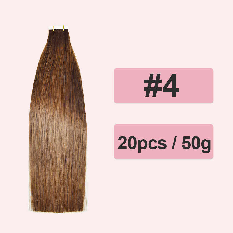 Full PU Tape-in Human Hair Extensions
