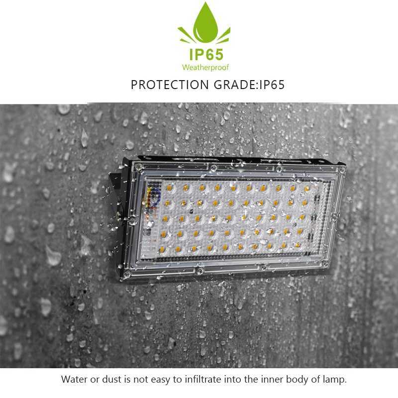 LED Grow Lamp 50W 100W 150W AC 220V Full Spectrum Flood Light Reflector Greenhouse Hydroponic Floodlight Phyto Flower Lamp LED C250919