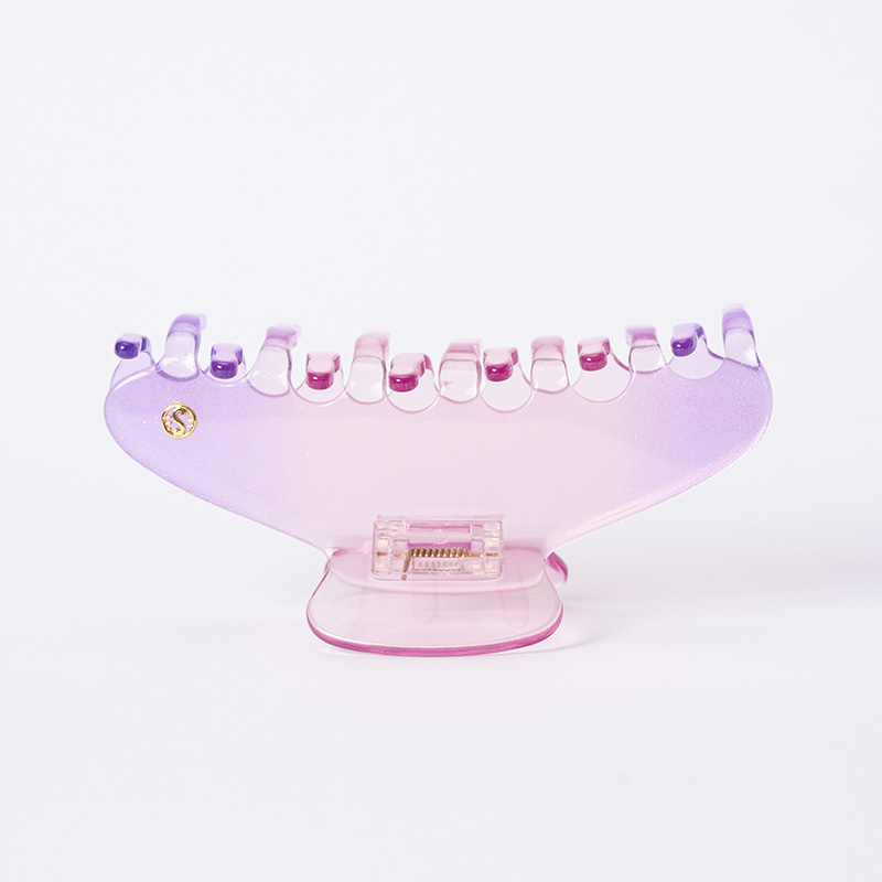 Acetate acrylic hair clip with marble pattern on the back of the head, hair clip, shark clip, hair accessory