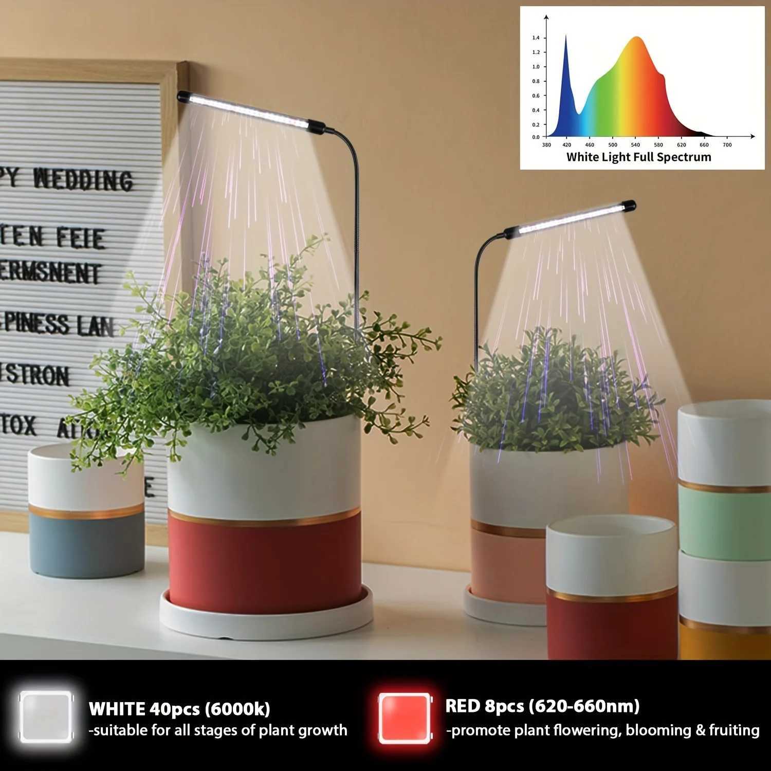 12pcs singletube floorstanding plant lights with 5 adjustable brightness settings and 3 different timing options C250919