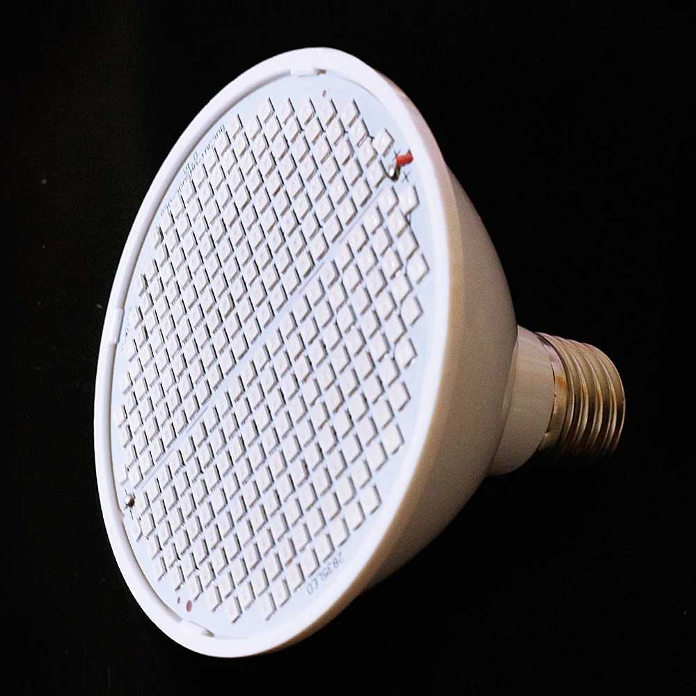 126 200 300 Leds Led Grow Light E27 220V Full Spectrum Phyto Lamp Plant Bulb Growth Light Hydroponics Greenhouse Lamp Grow Tent C250919