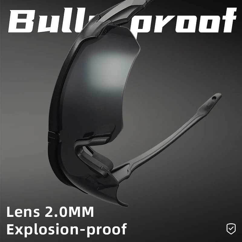 Military Tactical Goggles CS Windproof Shooting Glasses Thick HD 3 Lens Motocross Motorcycle Mountaineering Safe Glasses J250919