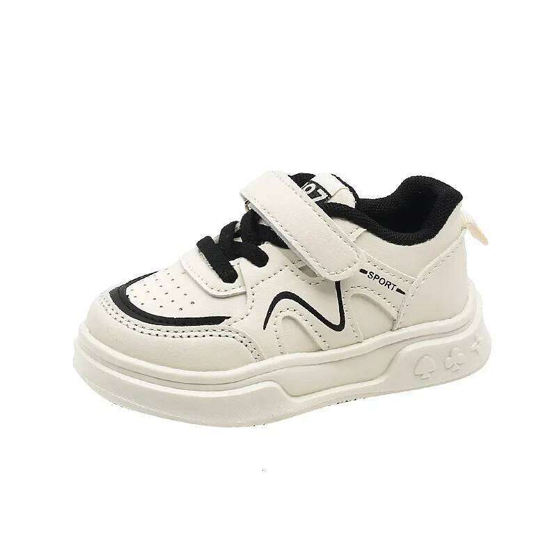 Fashion Girls' Spring New Boys Simple Kids Casual Soft Soled Girls Sports Shoes Anti Slip Child Shoe