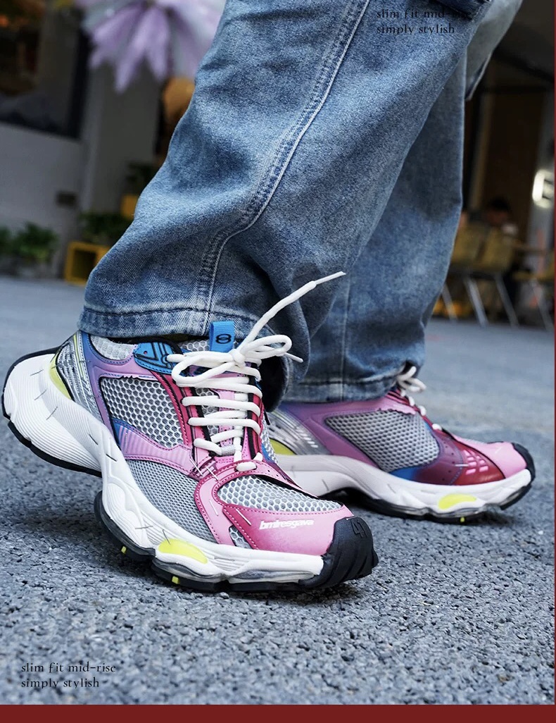 TGPL 14th Generation Dad for Men and Women Spring New Thick-Soled Versatile Shoes Ins Trendy Brand