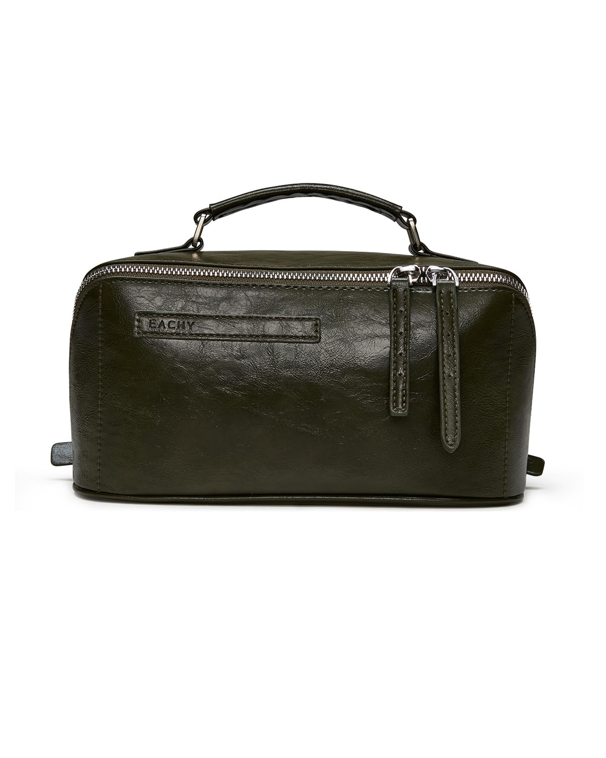 Waterproof Roomy Cosmetic Bag Flat Lay Printed Travel Toiletry Bag Women Portable Makeup Organizer Daily Use