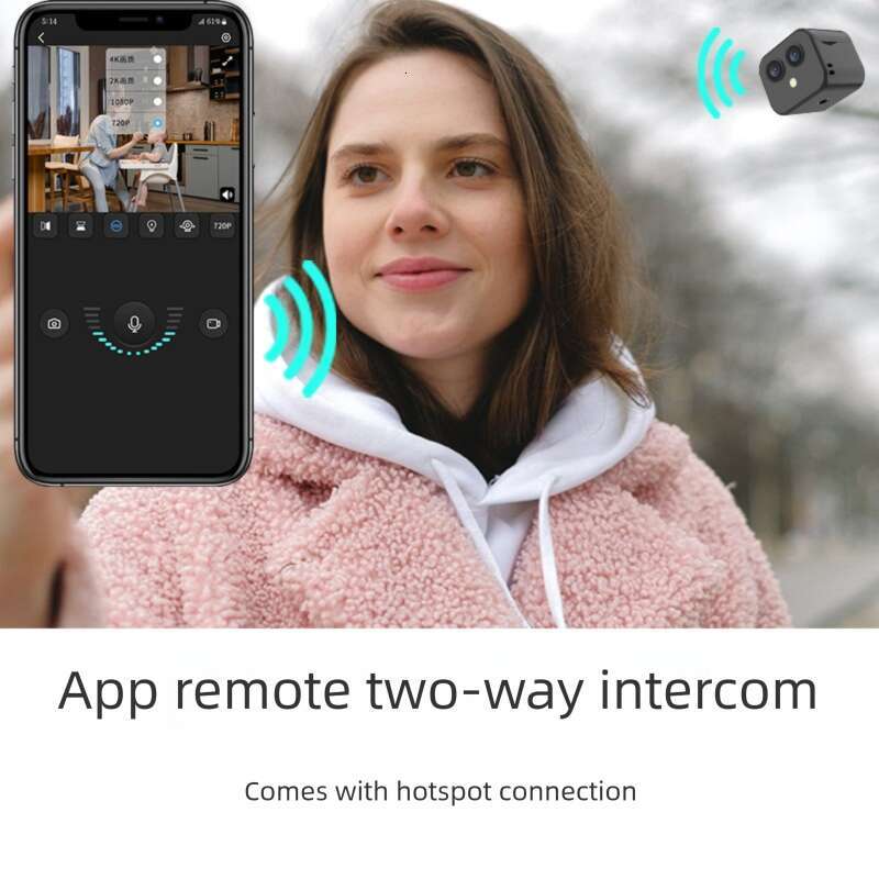 New D3 HD 4K Dual Lens WiFi Smart Wireless Network Remote Baby Monitor Camera