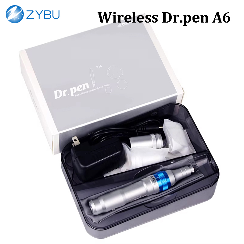 Original Dr.pen Ultima A6 Micro Needle Tools Wireless and Wired 2in1 Dr Derma Pen A6 Facial MTS Microneedling Meso Therapy Bayonet Cartridges Dermapen