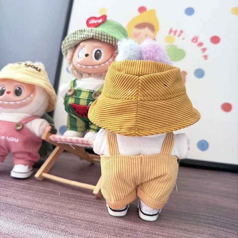 Doll Fashion Clothes for Labubu fresh style highquality The Monster Sitting Party accessory clothing Strap pants gitf C250919