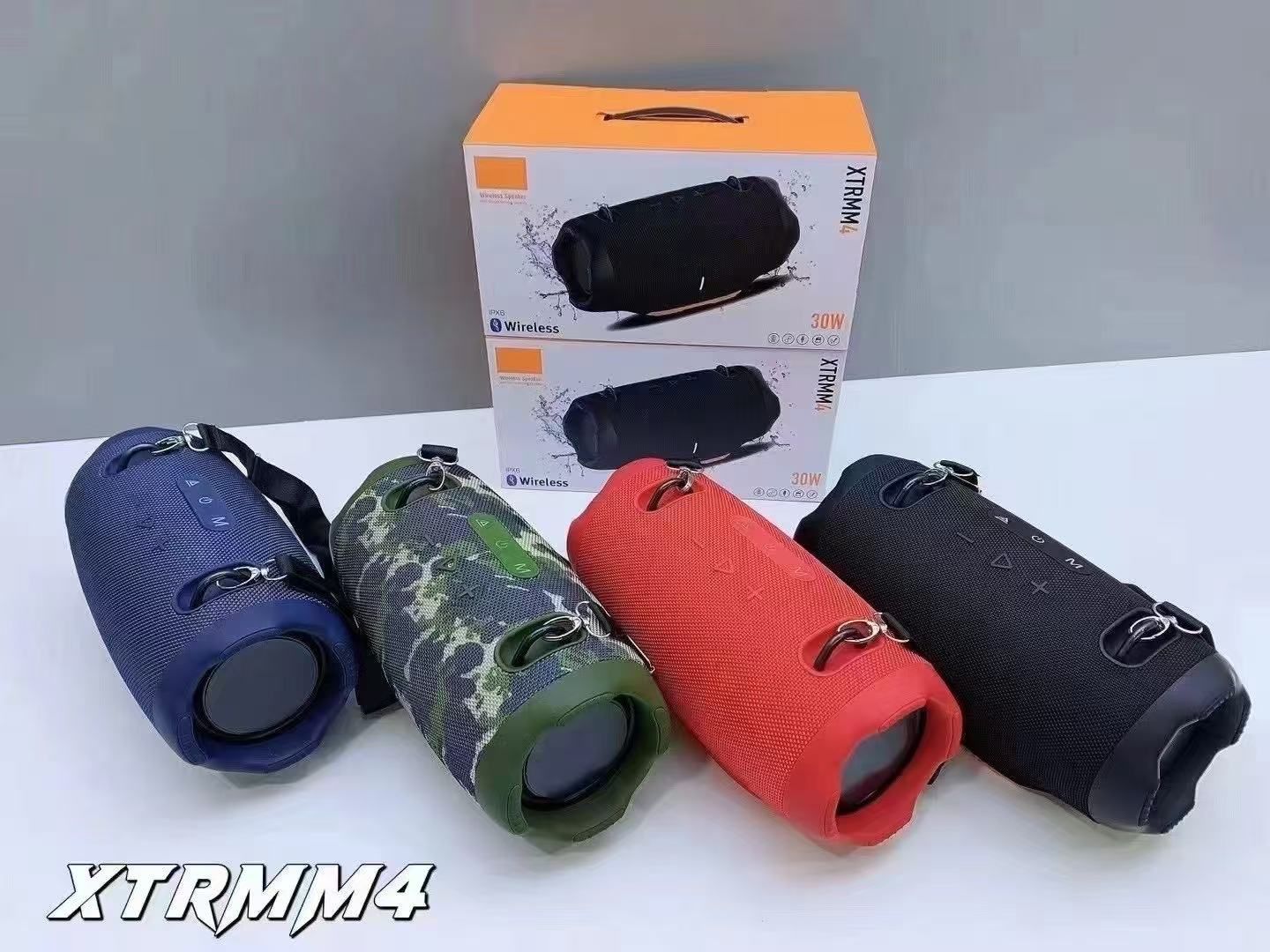 Xtreme 4 Portable Bluetooth Speaker Powerful Sound Waterproof Sports Bass Outdoor Wireless Speaker