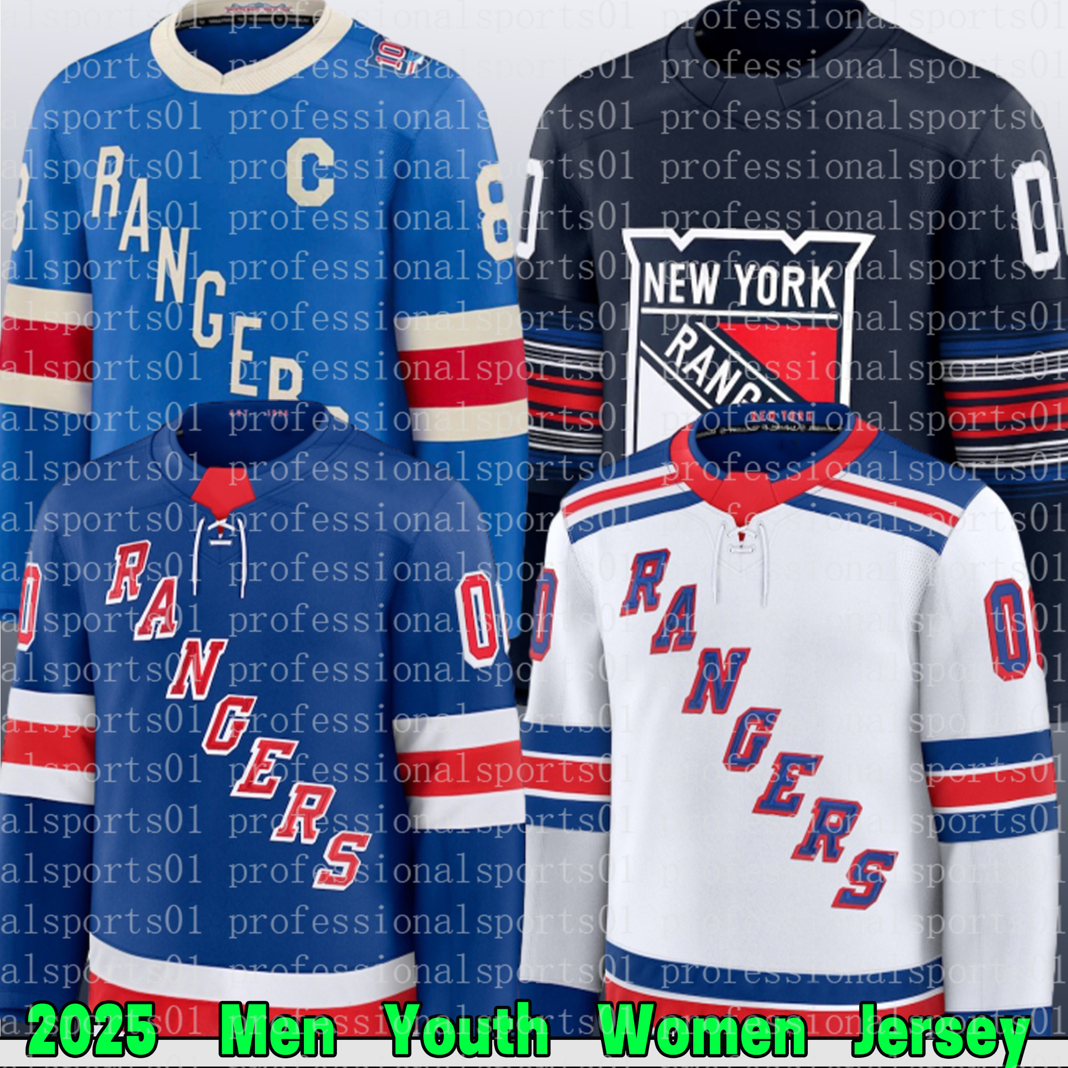 new yorkcity Hockey Jerseys Ranger jersey #10 Artemi Panarin #93 MikaS ZibanejadS #23 Adam Fox #31 Igor Shesterkin Stadium Series Jerseys