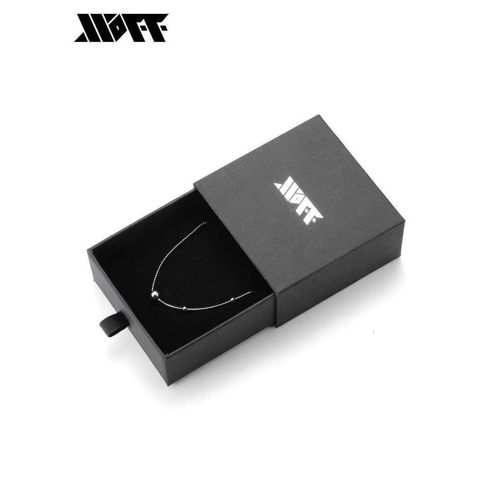 XXOFF Light Niche Snake Bone Sier Bead Chain Fancy Splicing Adjustable Necklace Gift for Girlfriend