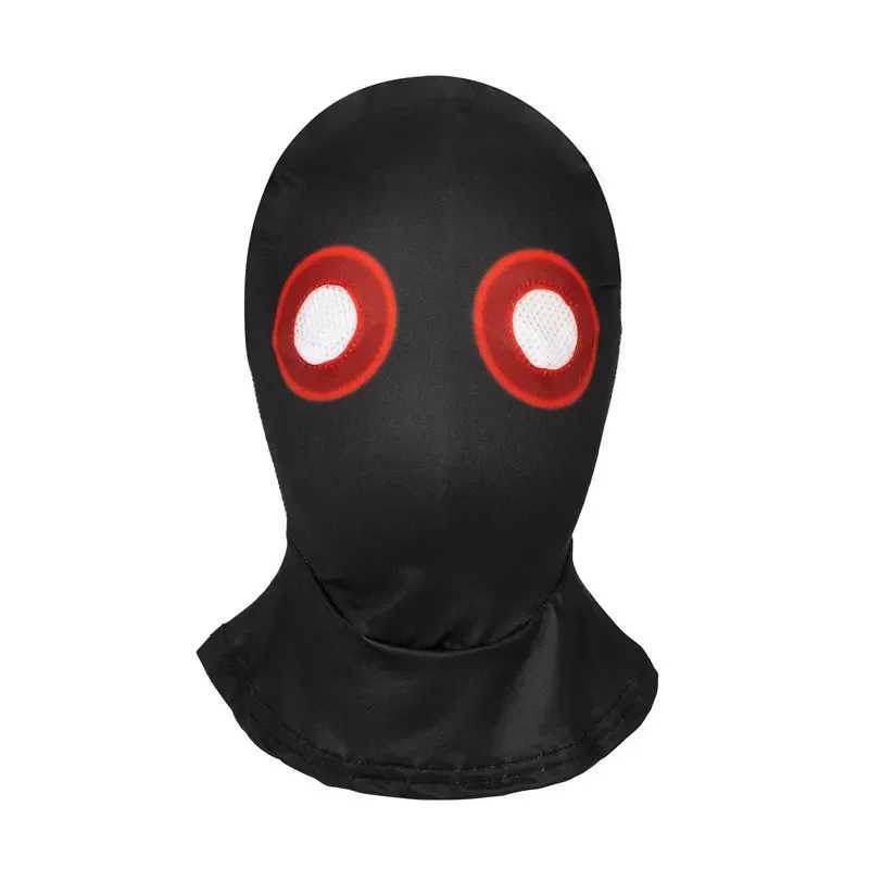 Child RedEyed Tree Demon Role Play Costume Printed Zipper Scary Mask Bodysuit Child Mardi Gras Day Performance Costume L250918