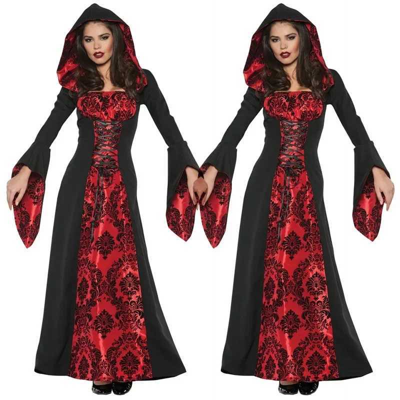 Show Cosplay Adult Female Devil Vampire Evil Costume Halloween Costumes For Women Grt4 L250918