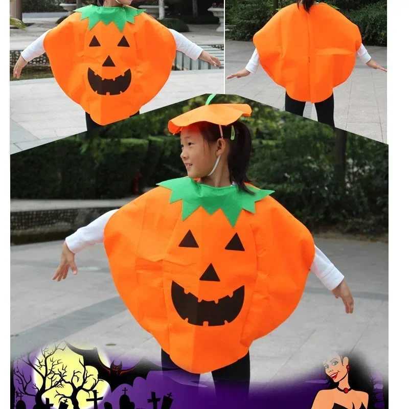 Halloween Gifts for Adults and Kids Pumpkin Costume Bag Hat Set Halloween Party Supplies Christmas L250918