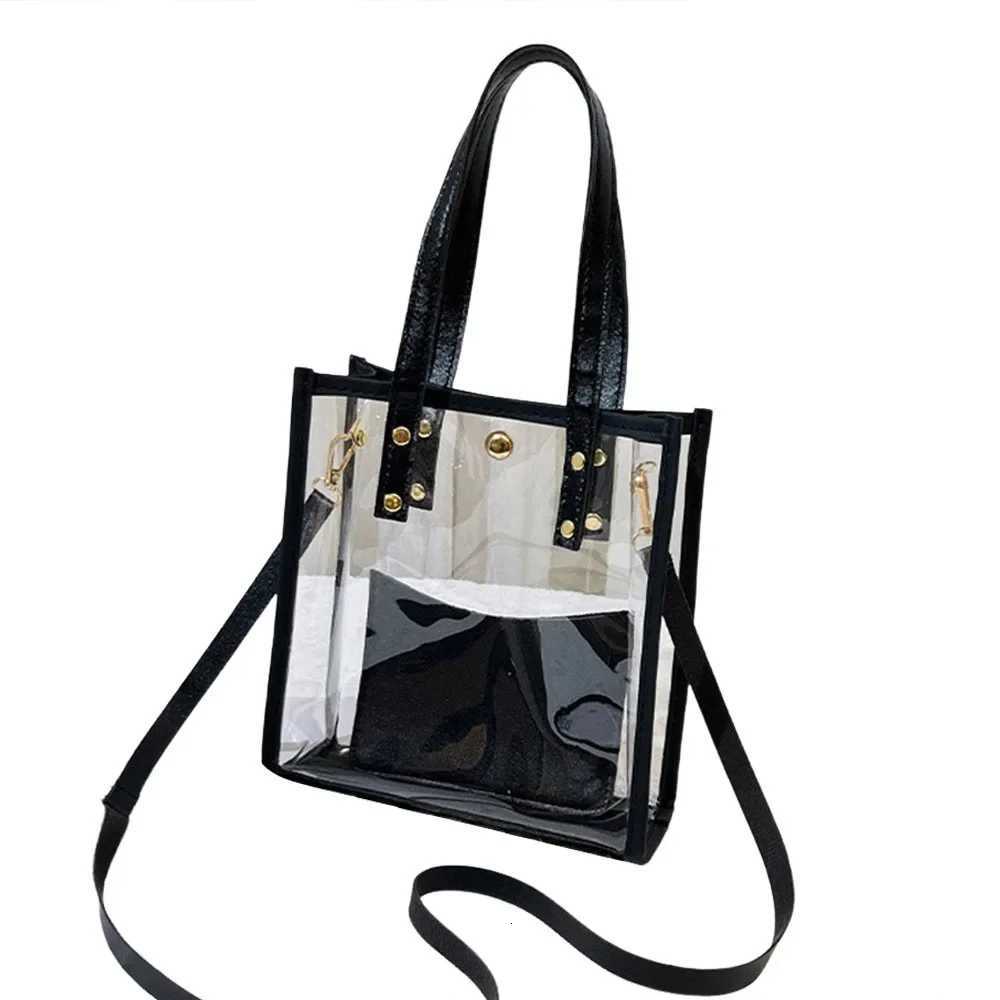 Fashion PVC Jelly Handbag Lightweight with Small Bags Crossbody Bags Waterproof Shoulder Bag WomenXJ250918