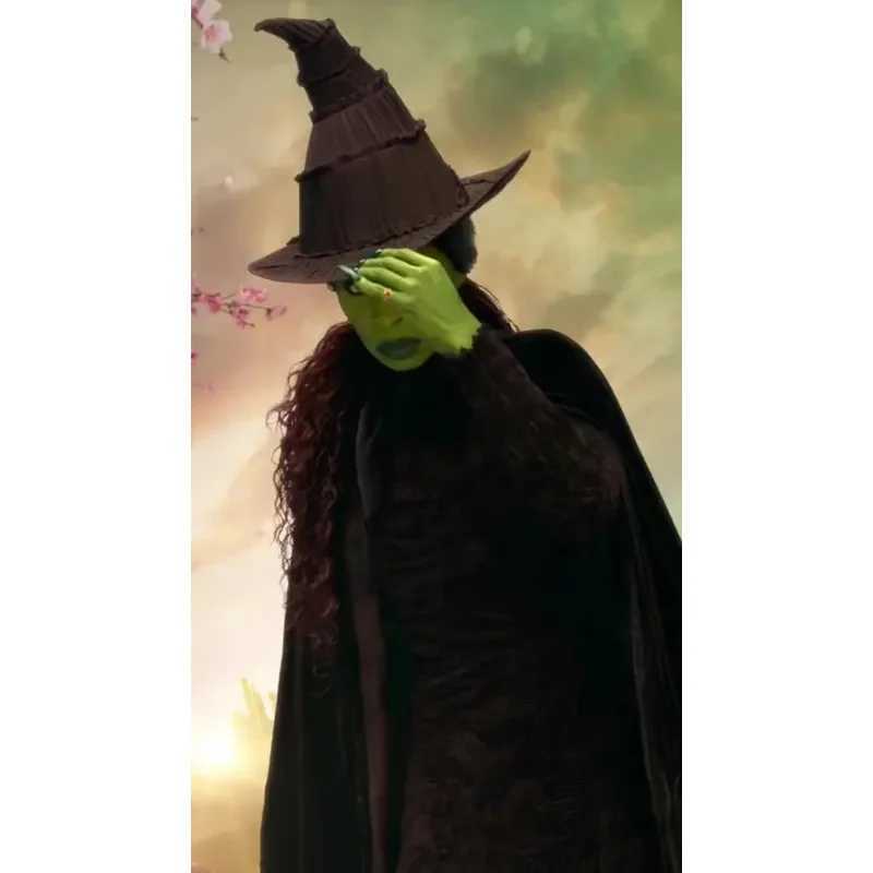 Wicked Halloween cosplay costume party stage performance costume magic witch L250918