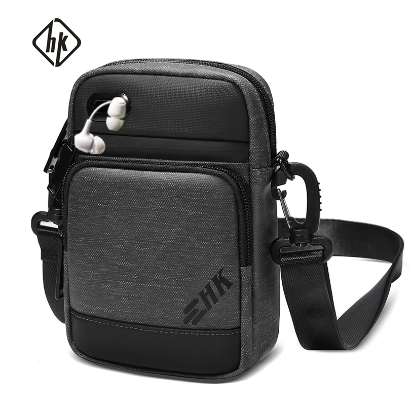 HcanKcan Casual Mens Shoulder Bag Travel Fashion Crossbody Man Pack Waterproof Men Wallet Handbag Business Side Bags For Women 250918