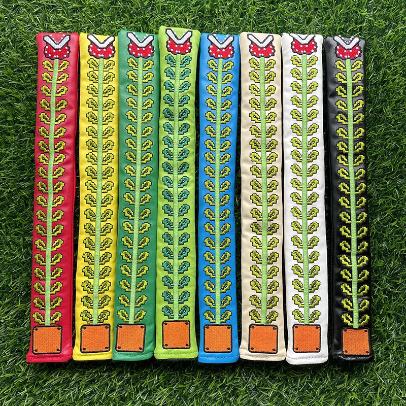 Golf pointer cover Golf Alignment Stick Cover golf Locating rod sleeve PU Leather Doubles 250918