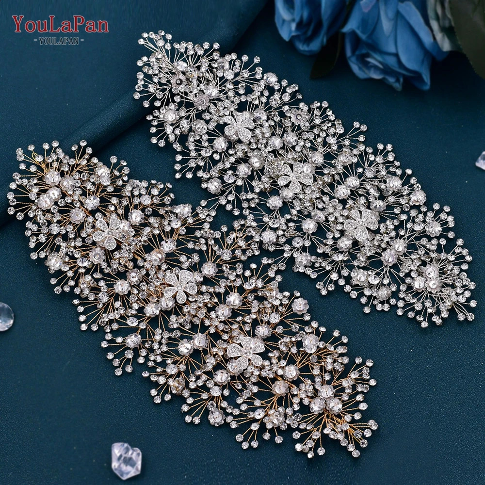 YouLaPan Bridal Crown Wedding Headband Rhinestone Brides Diadem Pageant Wedding Hair Accessories Woman Headpiece for Party HP240 250918