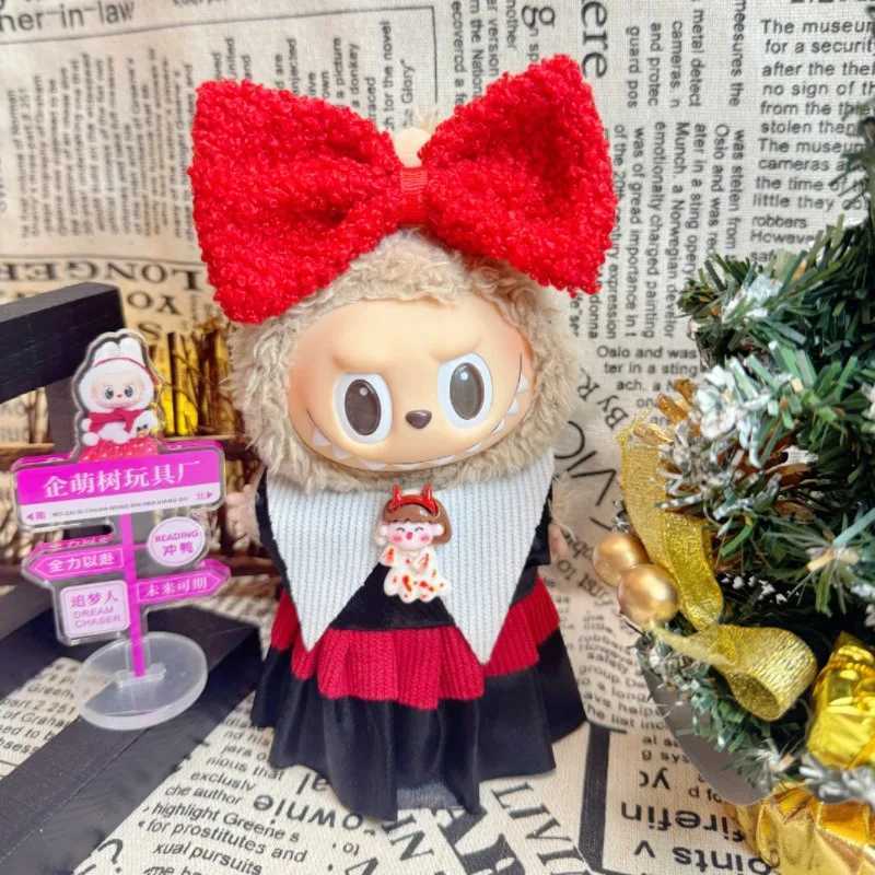 Lovely Magic Witch Set For 17cm Labubu Mini Doll Clothes Matching Halloween Pumpkin Trendy Accessories For Ropa Labubu V2V3 C250919