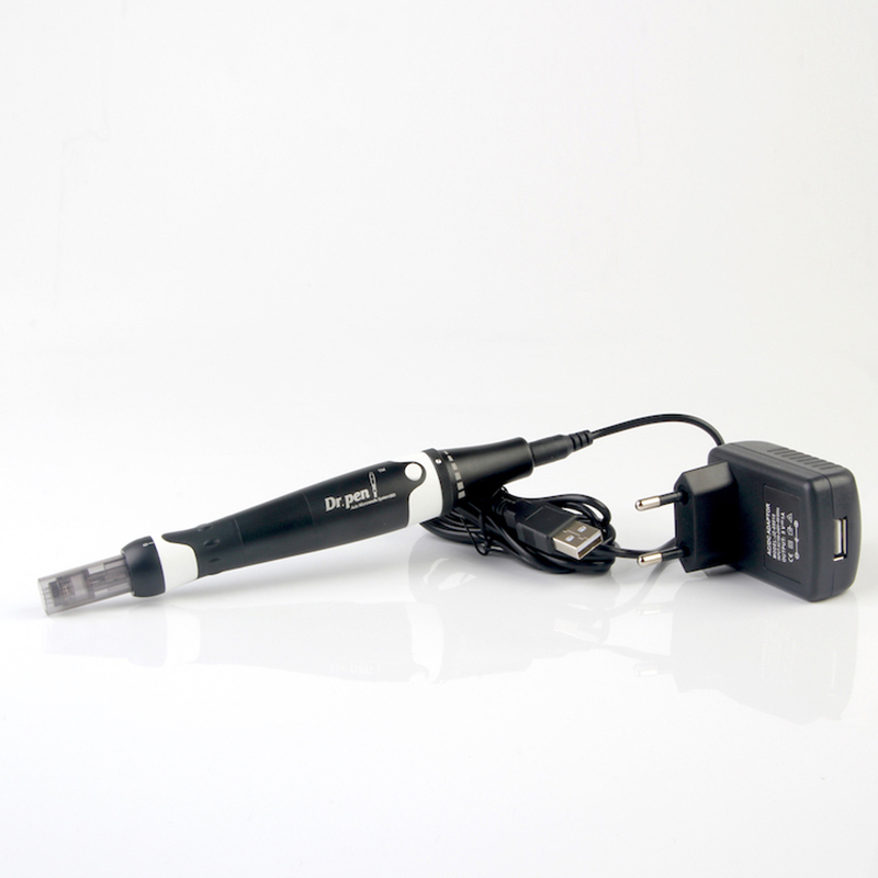 Dr.pen Ultima A7 Wired Microneedle Facial Tool Dermapen with 2Pcs 12Pin Needle Cartridges for Skin Rejuvenation Mesotherapy