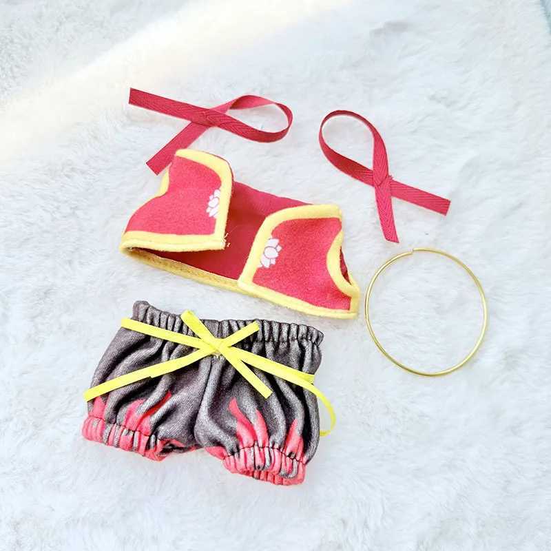 Clothes For Labubu 17cm II Idol Dolls Sitting Party The Monster Outfit Accessories Clothing DIY Gift Nezha Qiankun Circle FF13A C250919