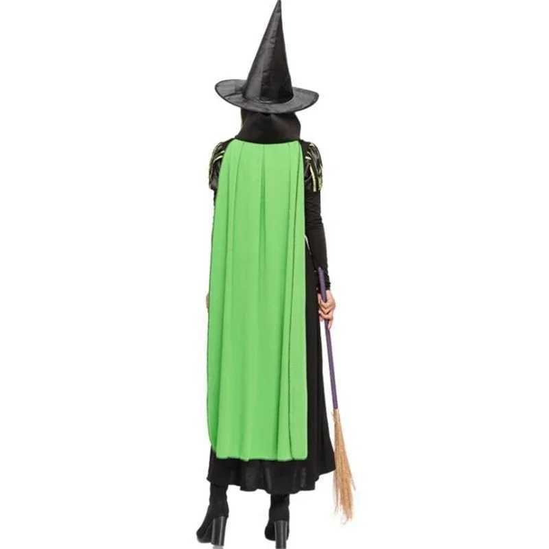 Deluxe Womens Sexy Witch Costume Halloween Party Cosplay Clothing L250918