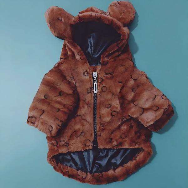 2025 new Designer Clothes Winter Apparel Soft Dog Hoodie Cold Weather Puppy Coats Cozy Windproof Warm Pets Jacket for Small Dogs XXL A848