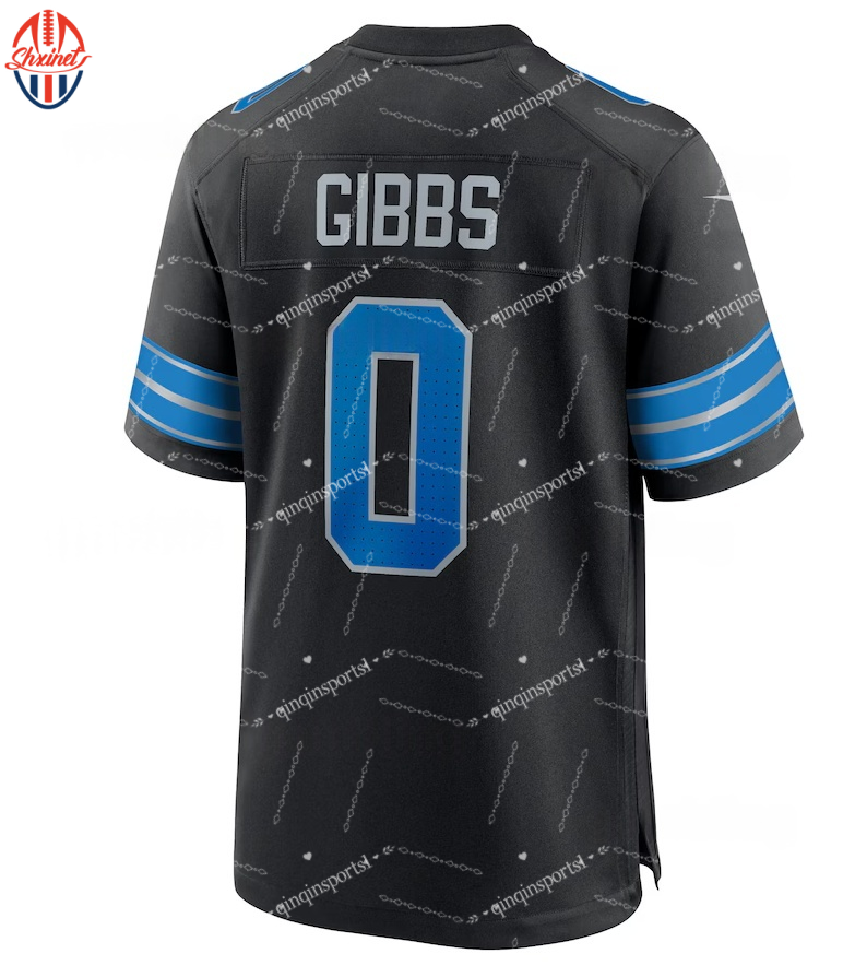 2024 Anthony Firkser 97 Adan U T C H I S O N Football Jersey 14 St. Brown 26 Gibbs Jameson 9 Williams 70 Dan Skipper For ed Custom Any Name Number