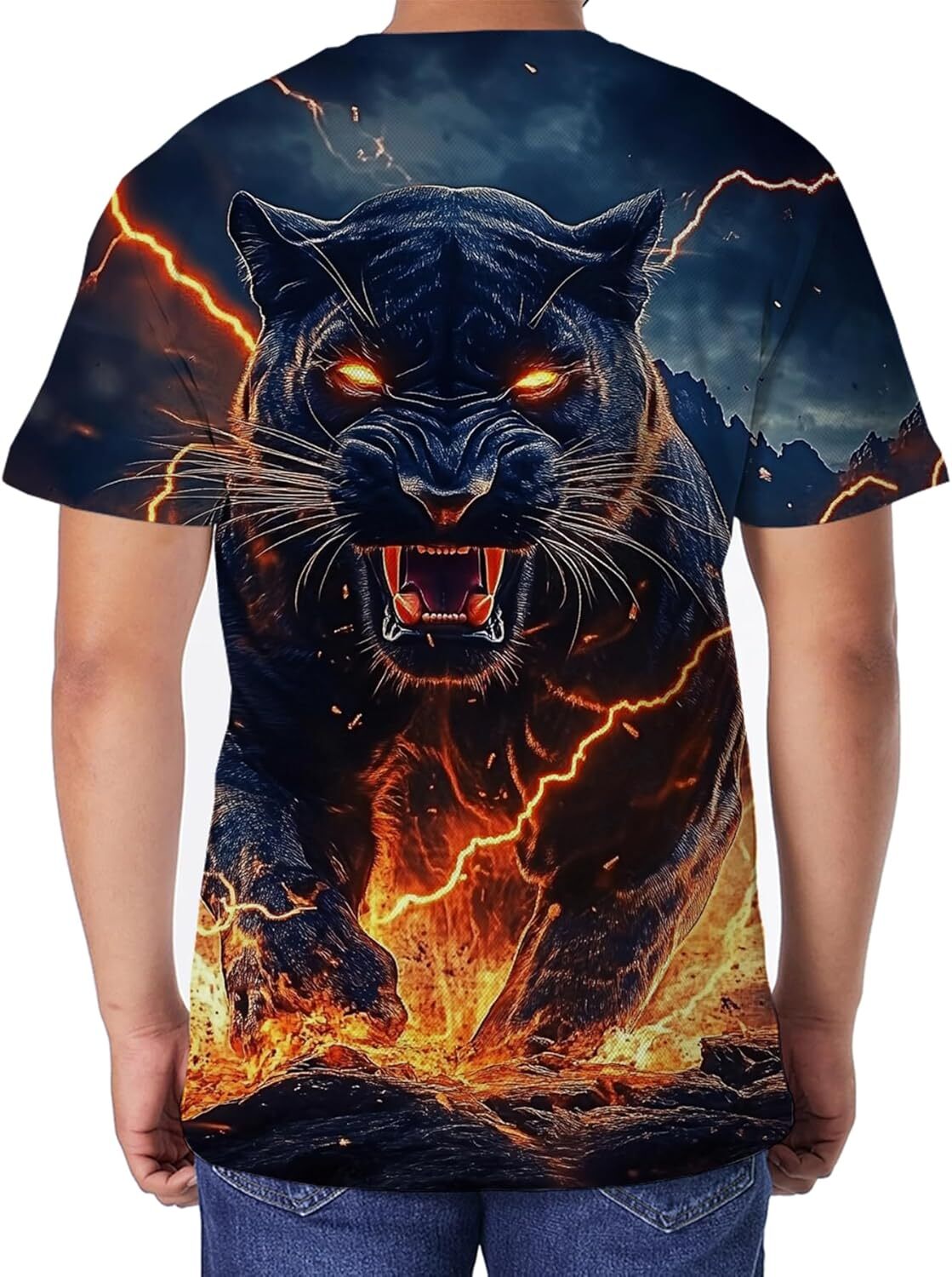 Mens T shirt Unisex Stylish 3D Printed T-Shirts Crewneck Cool Short Sleeve Funny Graphic Print Top Casual Tees T-Shirt Shirts Tshirt Graphic Tee Casua