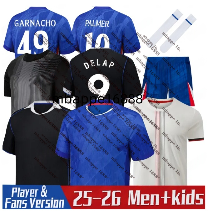 25 26 ENZO PALMER NETO Soccer Jerseys FC jersey 202NKUNKU MADUEKE 2026 BADIASHILE MADUEKE MUDRYK Football Shirt Men Kids Kit tops