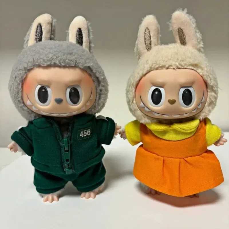 For Labubu Clothes Mp5 Outfit Accessories for The Monster Korea Kpop Lafufu Idol V1 V2 V3 Commando Jacket Clothing Pendant gifts C250919