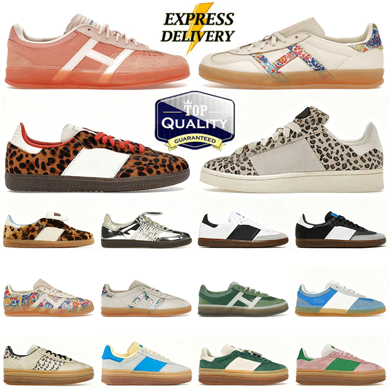 designer shoes og trainers sambaplatform men women bad bunny cabo rojo silver metallic liberty london floral embroidery outdoor campuses 00s sneakers bold shoe