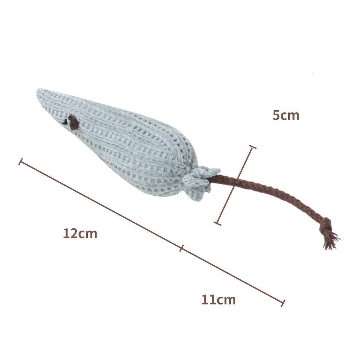 Xueer Cotton Plush Cat Toy Knitted with Catnip Bite Resistant Molar Teething Relief Interactive Pet Playtime Fighter for Cats X250918