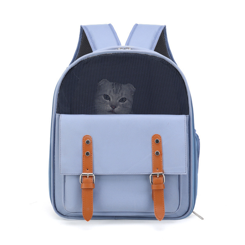 Portable Dog Cat Pet Bag Outdoor Travel Large Capacity Backpack Strap Breathable Design