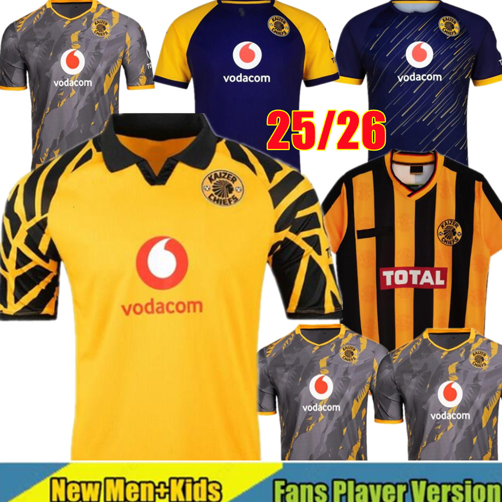 4XL 3XL 25 26 Kaizer Chiefs Soccer Jerseys Home Billiat Dolly Nurkovic maillots de foot Kambole Hlanti Baccus Blom 2025 2026 football shirts MEN 1998 retro uniforms