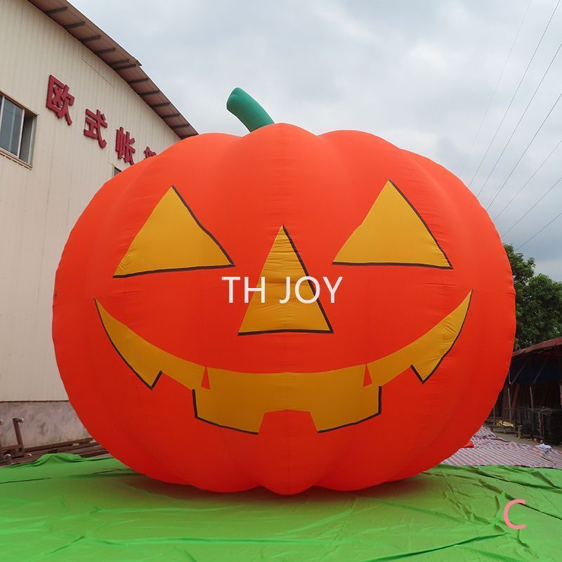 Outdoor activities Halloween Yard Decoration Inflatable Customized pumpkin model, LED lighting Inflatable Pumpkin balloon