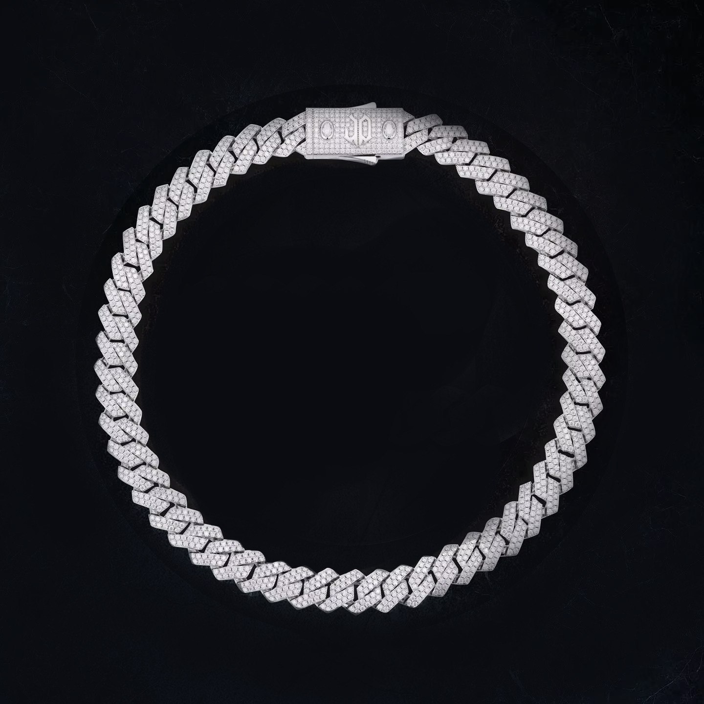 16mm Pass Tester Cuban Link Chain Iced Out Customized Trend Clasp VVS 925 Silver Customized Trend Moissanite Cuban Chain