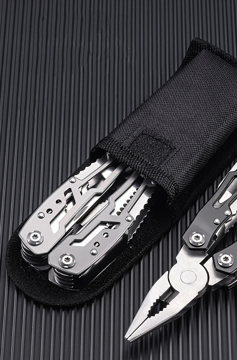 Tactical MultiPurpose Mini Portable Folding PliersOutdoor Hunting Survival Rescue Folding Multitool Pocket Knife Plier Opener 250918