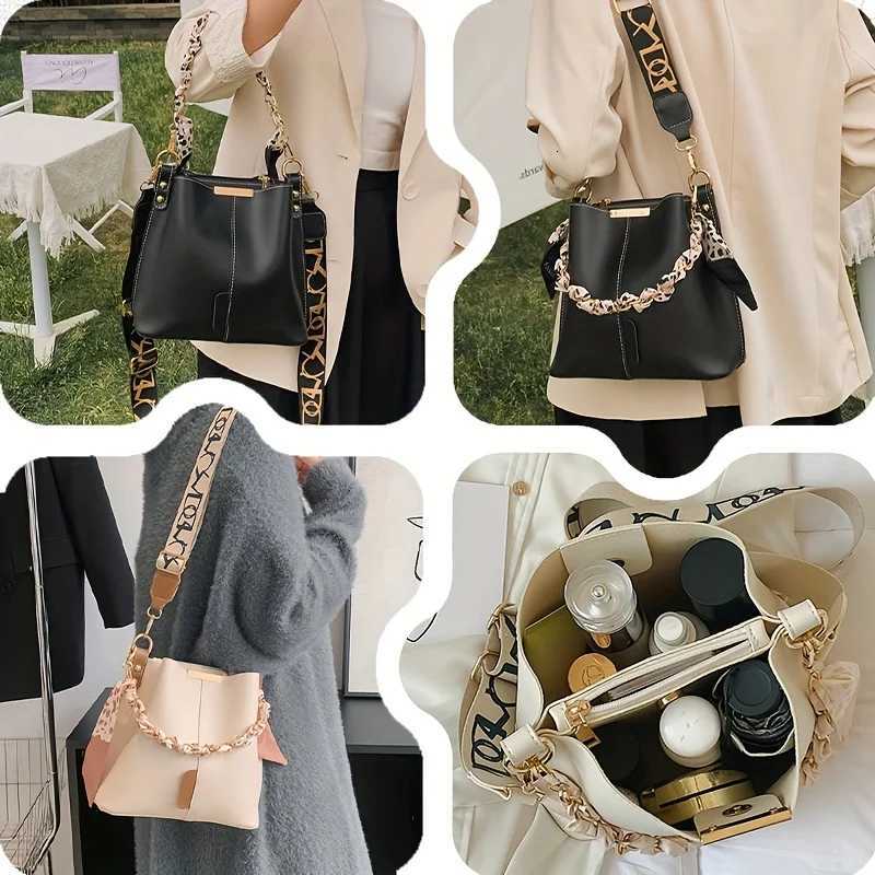 1pcs Boho Feng Shui Bucket Bag Womens Crossbody Bag Suitable for Daily Commuting and Leisure TravelXJ250918