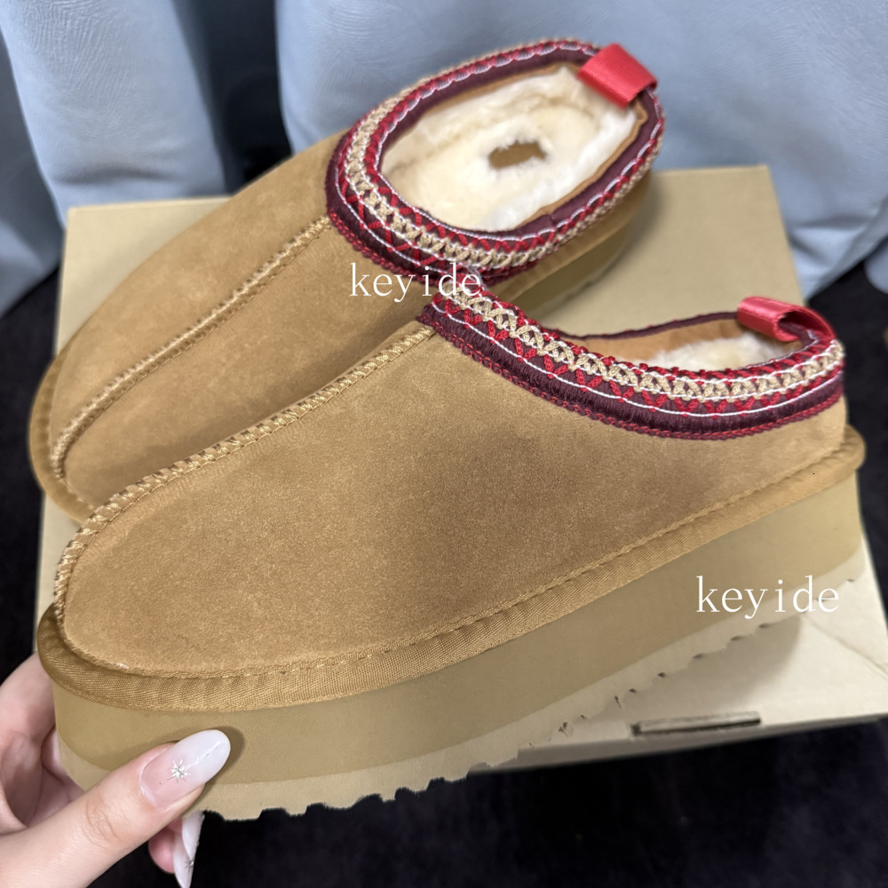 Designer Snow Boots Women Slippers Platform Boot Slide Mustard Seed Ultra Mini Slipper Chestnut Suede Men Shoes Womens Winter Ankle Booties Australia A5