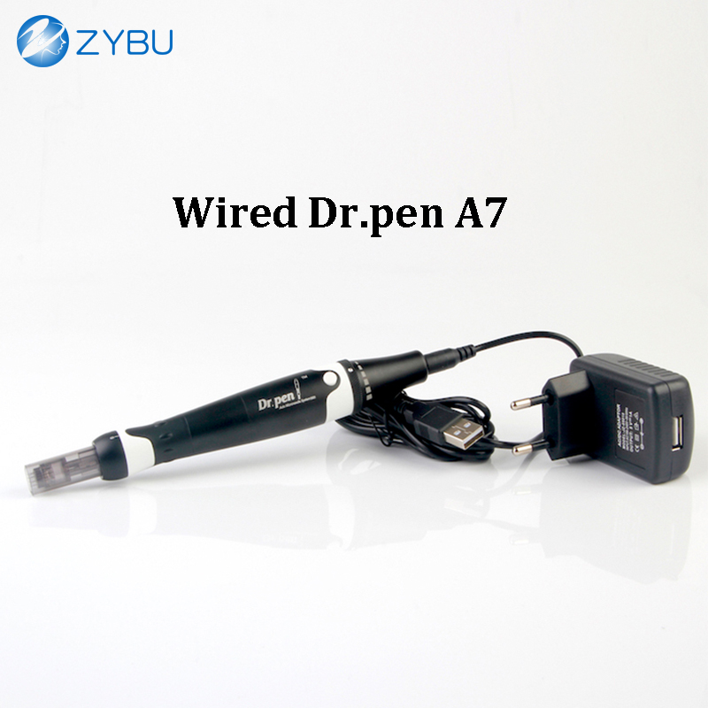 Electric DrPen Ultima A7 Wired for Face Skin Care MTS - 12-Pin Needle Attachment & Mesotherapy Treatment Derma Pen Device