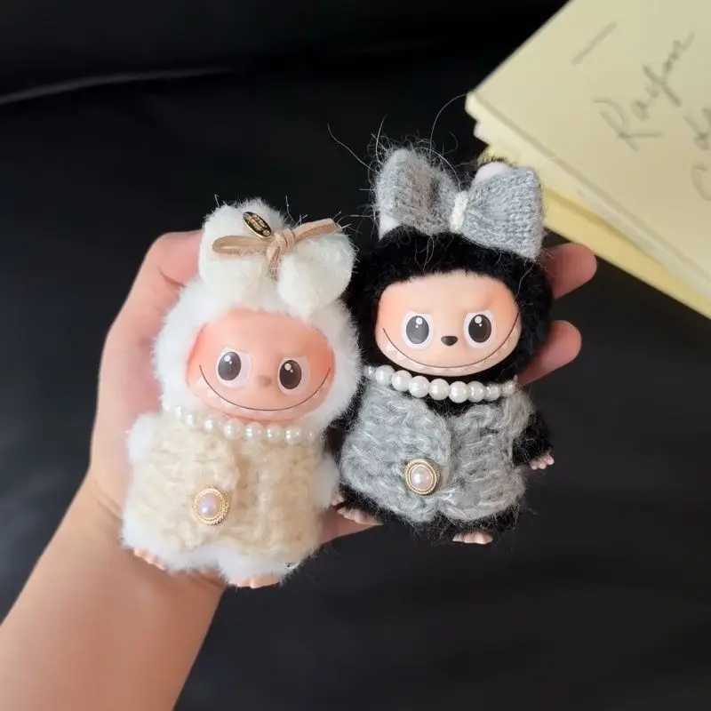 For Labubu 40 Clothes Bow Fashion Elegant Dress for Labubu V4 Heart Password Doll Clothes Accessories Toy Gift Dressing Game C250919