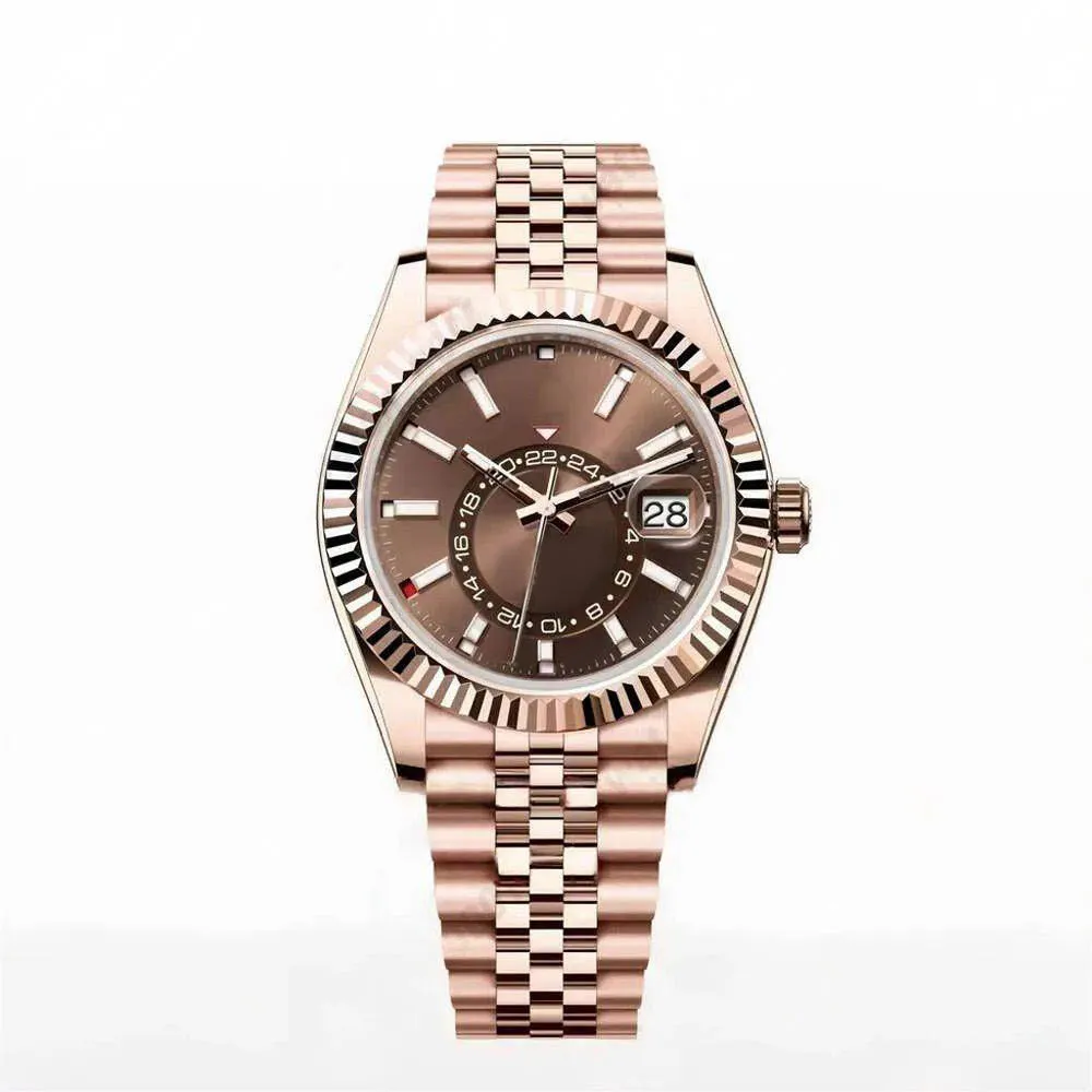 mens watch sapphire glass stainless steel waterproof silver watches couples business advanced 41mm montre de luxe luminous