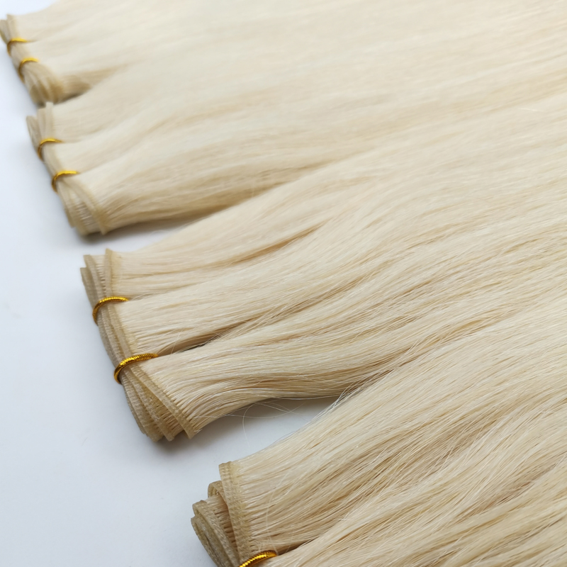 14A High Quality Double Drawn New PU Hair Wefts Human Hair Weave 50g/pcs 100g/pack 200g/lot Remy Hair Bundles Factory Direct Production And Sales