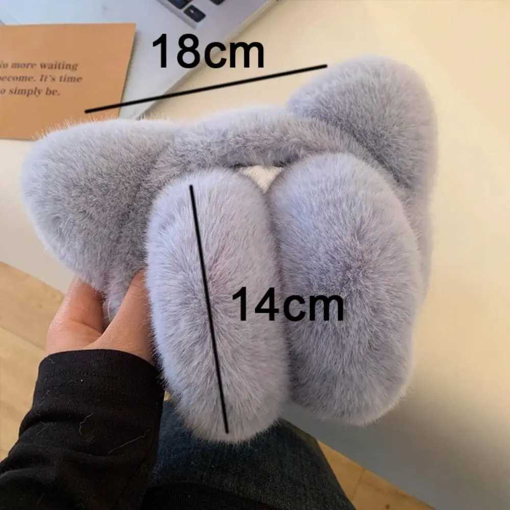Foldable Cat Earmuffs for Wen Girls Winter Warm P Ear Windproof Outdoor Cycling Ear Covers Retractable Ear Protection Y250920