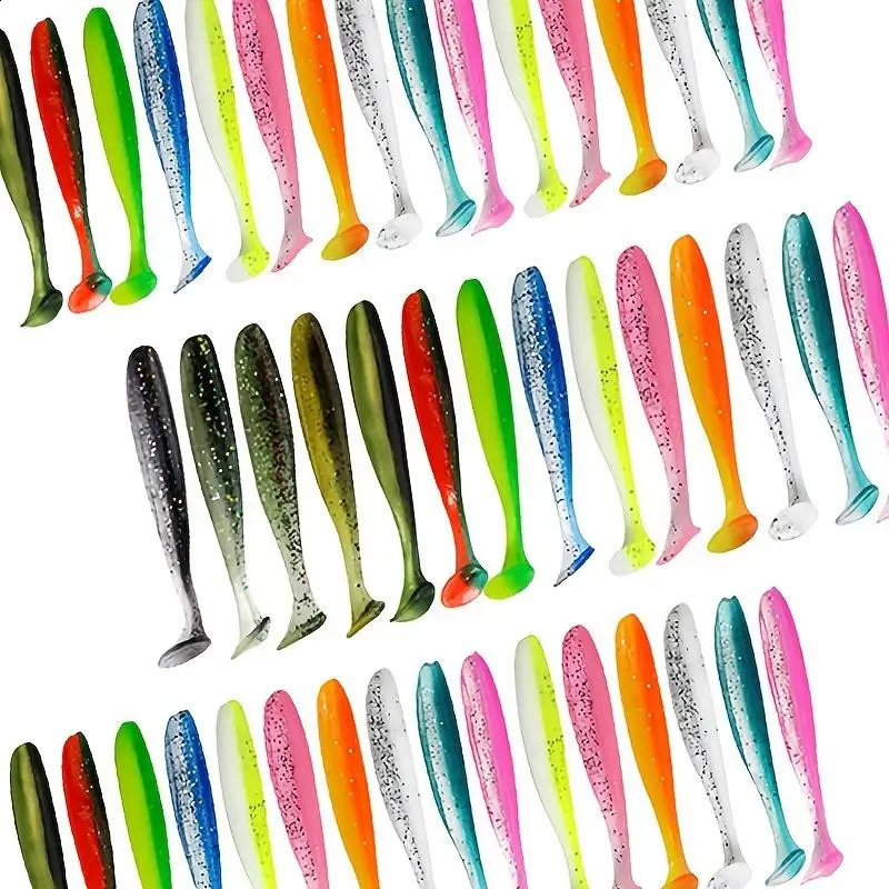 10010PCS Soft Lure 3D Jig Head Hook Artificial Bait Swimbait DIY Carp Baits Wobblers Fish Fly Tying Ocean Lake Fishing Tackle 250920