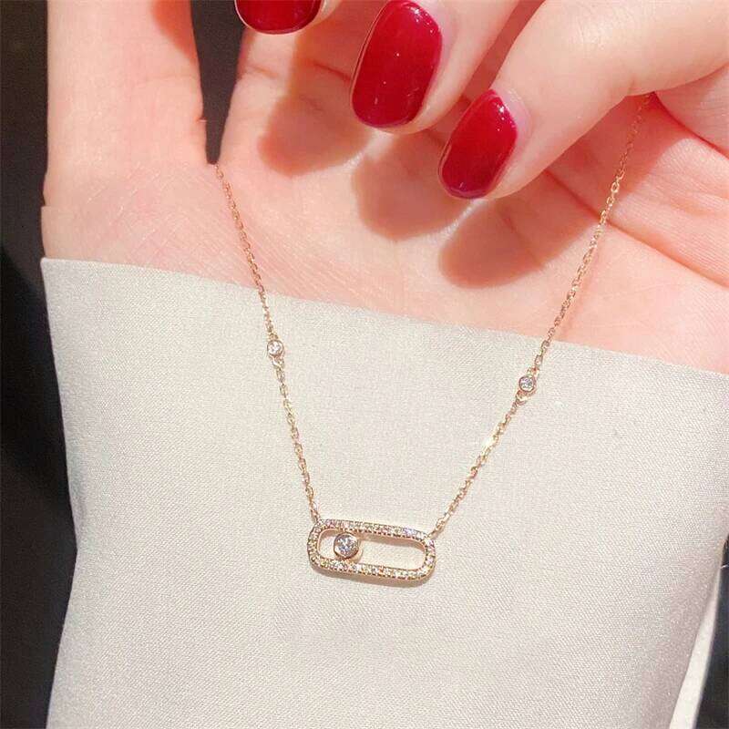 RAKOL 1: 1 Paper clip restoration AAA+ Zircon Bracelet For Wo men Fashion Simple Commuting Bracelet For Girls Party Jewelry Gift